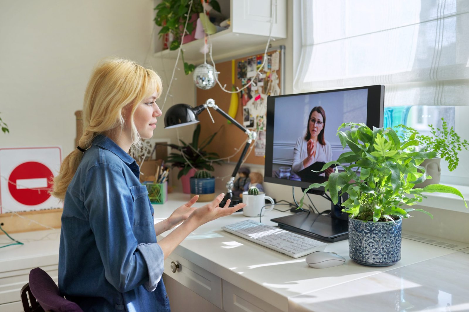 Consulta de psicología por videollamada